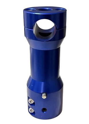Крепление открытого руля на скутере (вынос) 29mm, синий