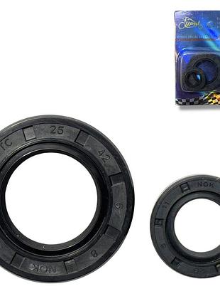 Сальники комплект suzuki lets 4/5, address v50g 2шт "lipai"