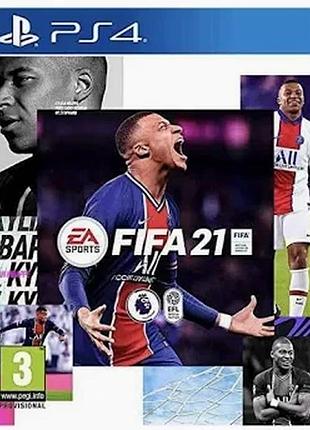 Дисковая версия игры fifa 21 (ps4) б/в cusa19623
