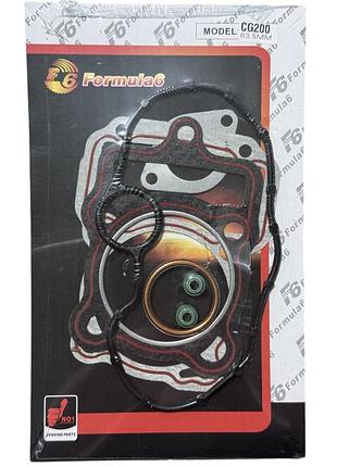 Прокладки циліндра комплект cg200 63.50mm "f6"