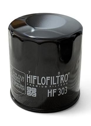 Фільтр масляний мото hf303 d65/h73 чорний "hiflo" тайланд
