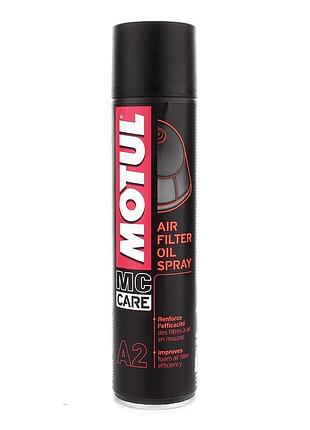 Масло для фильтра motul a2 air filter oil spray 400мл