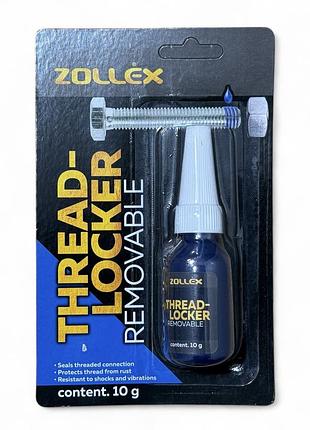Zollex thread-locker, 10 мл (bfu5) фиксатор резьбки