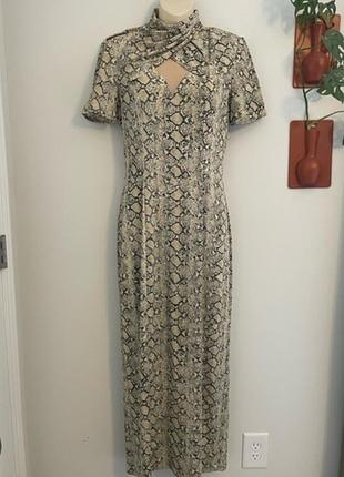 Платье 👗👗👗 сукня змеиный принт joseph ribkoff canada винтаж