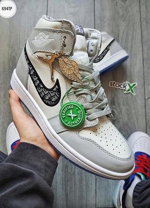 Nie air jordan 1 high x dior