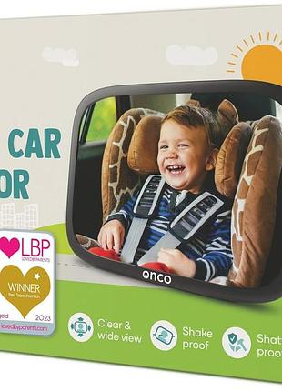 Автомобильное зеркало onco baby – награжденное, ударопрочное и устойчивое к тряску