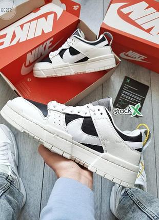 Niike dunk low disrupt white/black 5