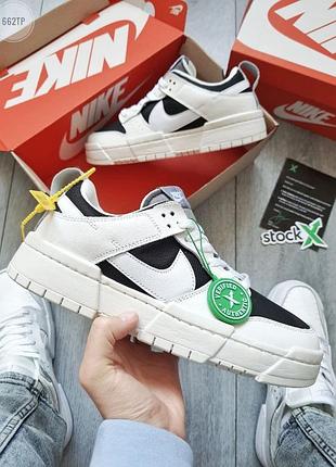 Niike dunk low disrupt white/black 3