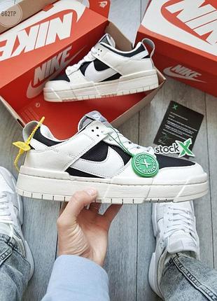 Niike dunk low disrupt white/black 4