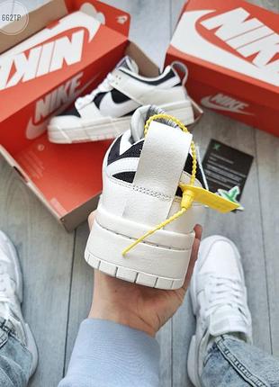 Niike dunk low disrupt white/black 7