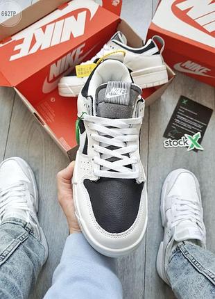 Niike dunk low disrupt white/black 6