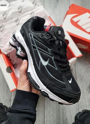 Мужские кроссовки nike shox ride2 supreme black/white