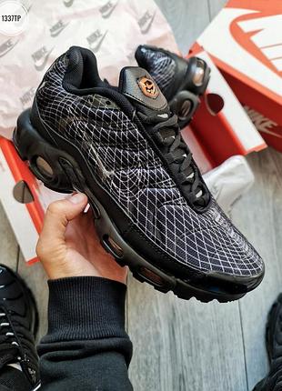 Мужские кроссовки nike air max plus tn black web