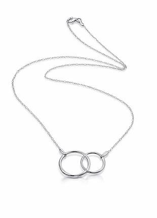 Серебряное колье верность 50