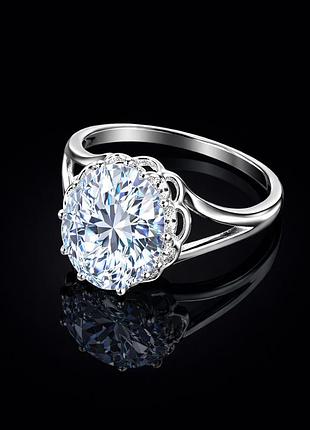 Серебряное кольцо идиллия 20
