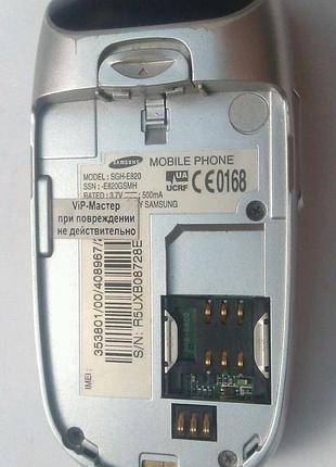 Мобильный телефон samsung sgh-e820 9