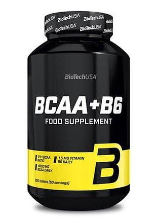 Biotech usa bcaa+b6 200 таблеток