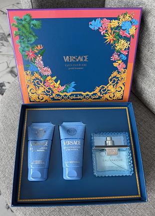 Versace man eau fraiche набір