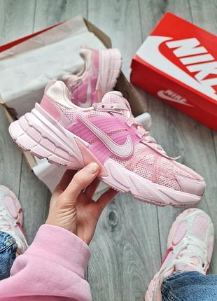 Женские nike w v2k run pink flowers