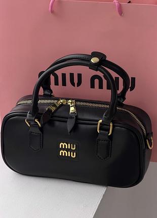 Городская сумка кросс боди для женщины miu miu кожаная сумка через плечо сумка миу миу женская сумка из кожи