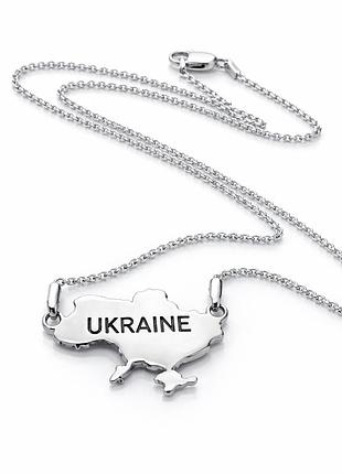 Срібне кольє україна 50