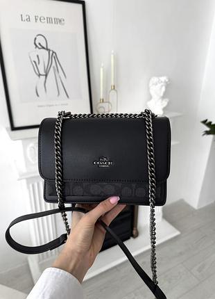Coach black silver 4