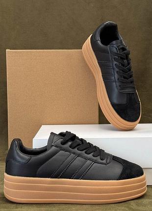 Кросівки жіночі демісезонні, колір чорно-бежевий, 248rcx1580