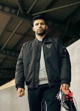 Чоловіча пухова куртка -бомбер парка puma evo bomber jacket
