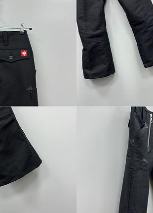Робочі ремісничі штани strauss craftman’s trousers without flare pants black 7