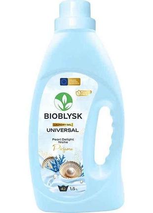 Гель для стирки 1,5л без фосфатов (universal pearl delight niche perfume” тм bioblysk