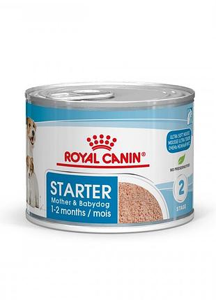 Royal canin starter mousse (роял канін стартер мкс) консерви для цуценят 195 г 195 г