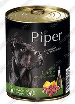 Консерви piper dog дичина гарбуз 400 гр