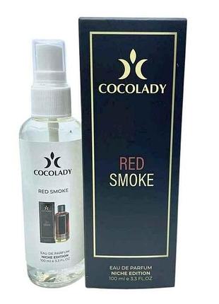 Парфюмированная вода для женщин 100мл унисекс red smoke (mancera red tobacco) тм cocolady