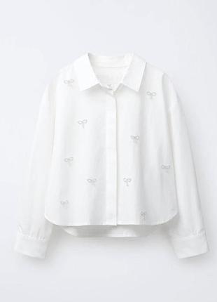 Сорочка з бантиками zara 140 см