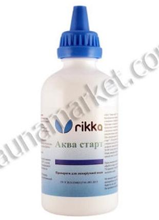 Аква старт, rikka-средство для подготовки воды перед добавлением ее в аквариум 100 мл