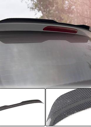 Спойлер v2 (для gti/r hb, карбон) для volkswagen golf 7/e-golf 2012-2020 рр