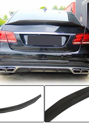 Спойлер v4 (карбон) для mercedes e-сlass w212 2009-2016 рр