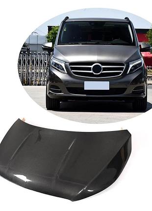 Капот v1 (2014-2019, карбон) для mercedes vito/v-class w447 2014- рр
