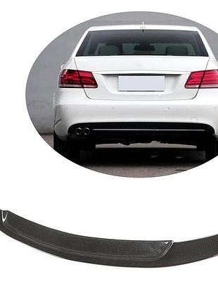 Спойлер v5 (карбон) для mercedes e-сlass w212 2009-2016 рр