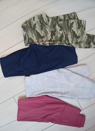 Набір брендових спортивних легінсів lululemon, fabletics, colorfulkoala | xs–s