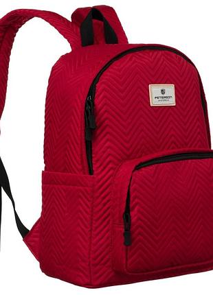 Рюкзак подорожній бренд peterson  ptn  77710-6586 wine red