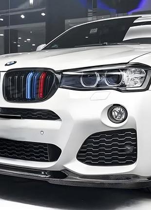 Решетки радиатора m-look (m-color) для bmw x4 f26 2014-2018 гг