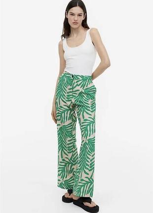 Штани брюки h&m абстракція