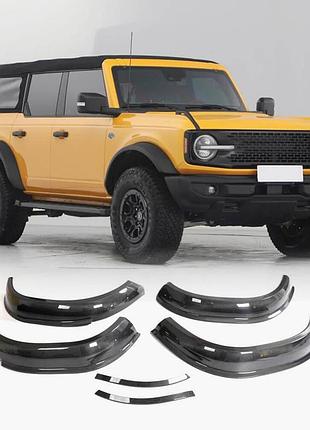 Розширювачі арок (карбон) для ford bronco 2021- рр