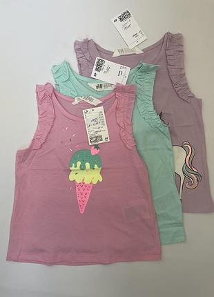 Маєчки дитячі h&m