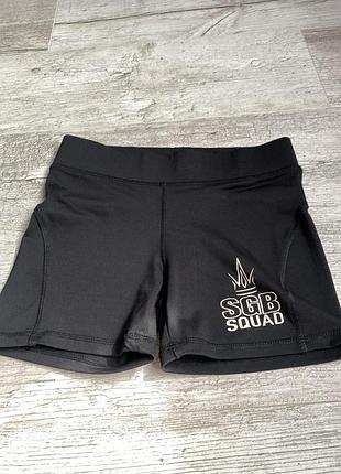 Спортивні шорти sgb squad чорного кольору (xs)