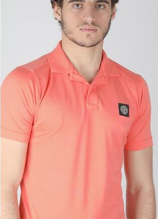 Футболка поло stone island