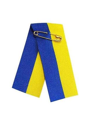 Стрічка прапор україни на шпильці (25шт/уп) тм україна