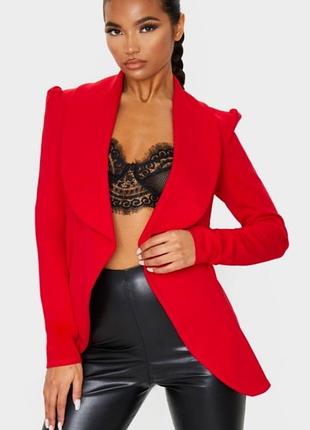 Жакет prettylittlething червоний xs/4 новий