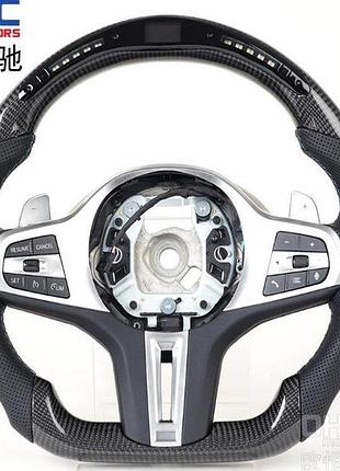 Кермо (карбон, led) для bmw 3 серія f30/f31 2012-2019 рр